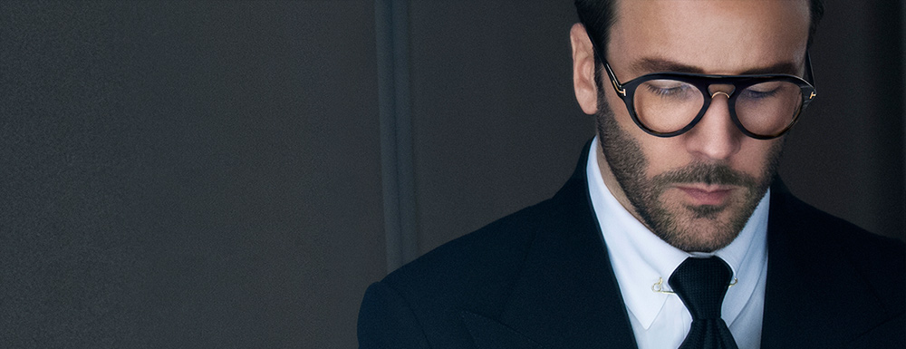 Tom Ford wears himself!  Tom ford glasses, Tom ford eyewear, Tom ford