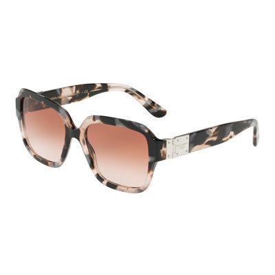 Dolce & Gabbana DG 4336 Sunglasses by Dolce & Gabbana Dolce & Gabbana Dark Brown Tortoise DG 4336 Square  main image 3
