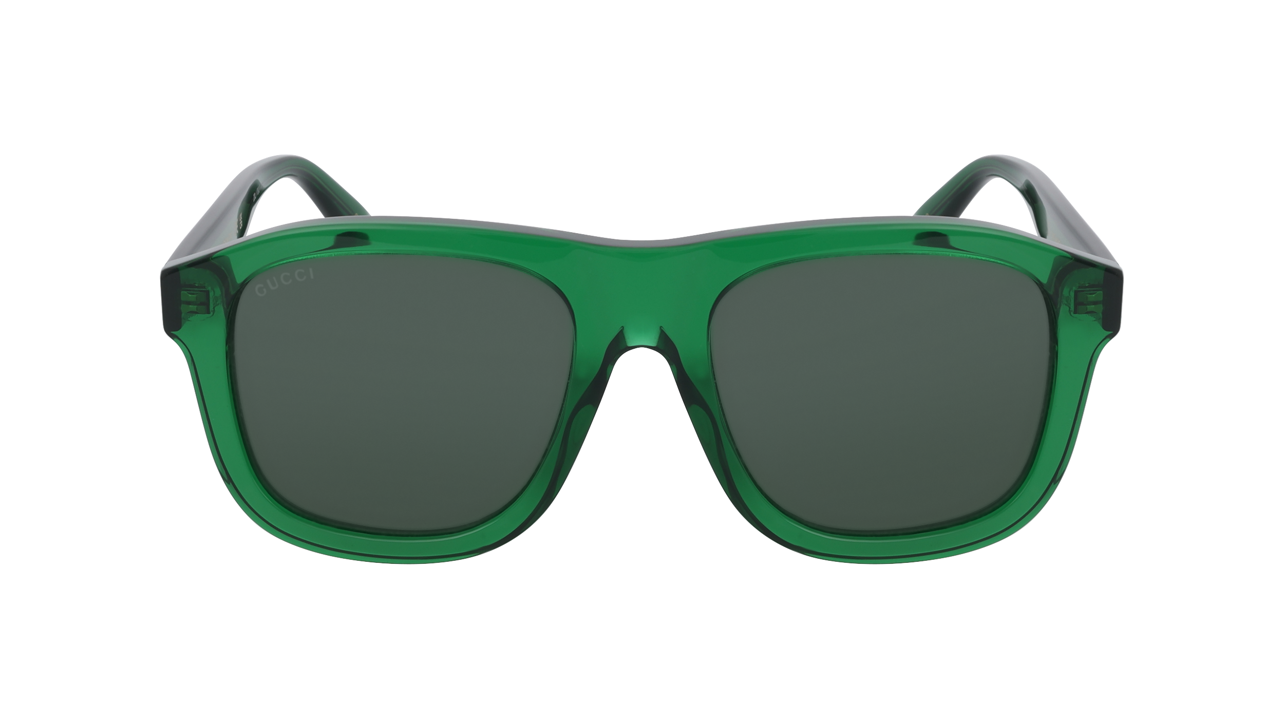 Gucci GG1316S 004 Aviator Sunglasses - Transparent Green\\ Green Gucci GG1325S 004: Buy Online | Visionet main image 4