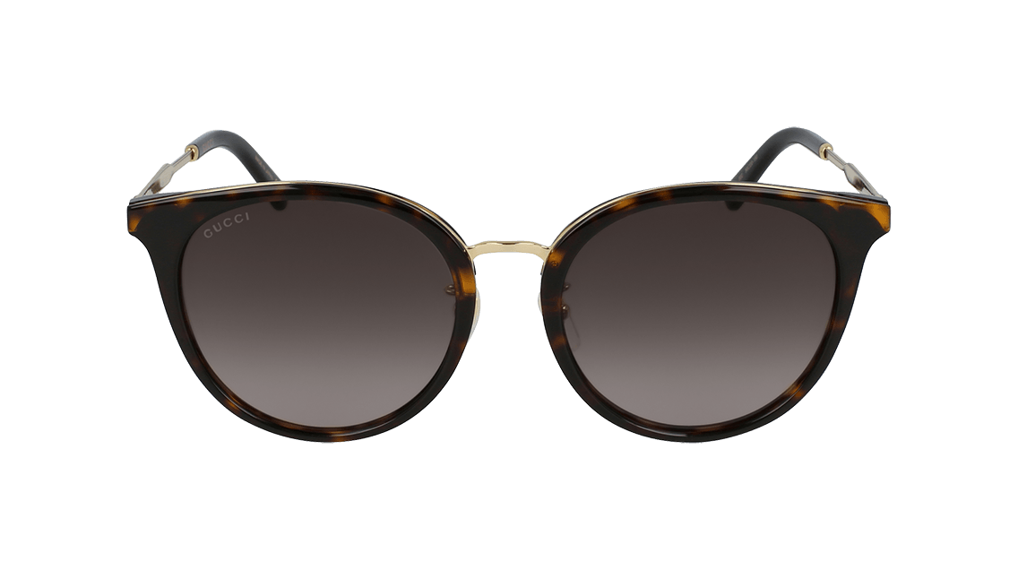 Gucci
Sunglasses, GG0204SK GUCCI Havana/Brown Lens 56-20-150MM Women main image 4