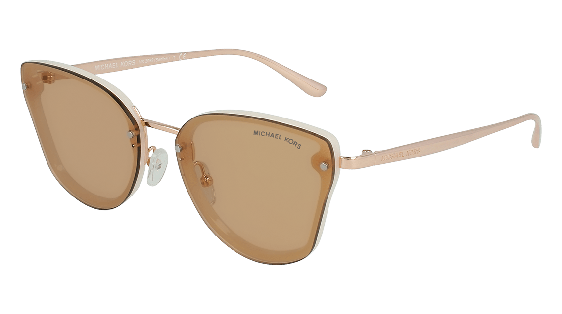 Michael Kors Sunglasses Sanibel MK2068 Gold Brown Cat Eye 58□16 140 MICHAEL KORS MK2068 3350R1 330325 – Opti plaza main image 4