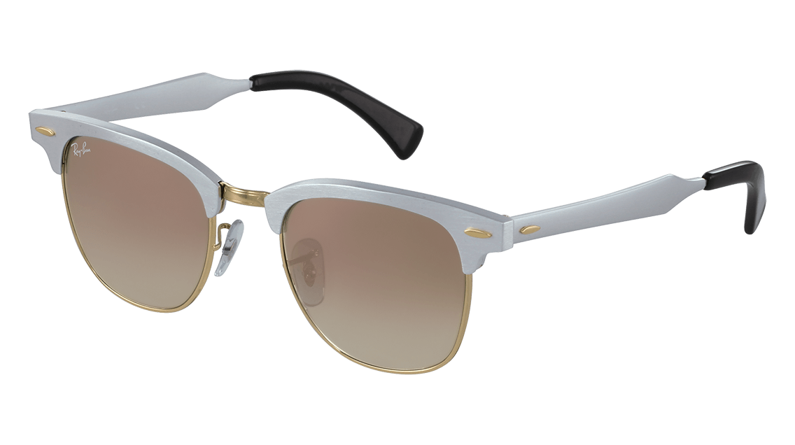 Rayban RB 3507 RB3507 Clubmaster Aluminum Sunglasses | Designer Glasses