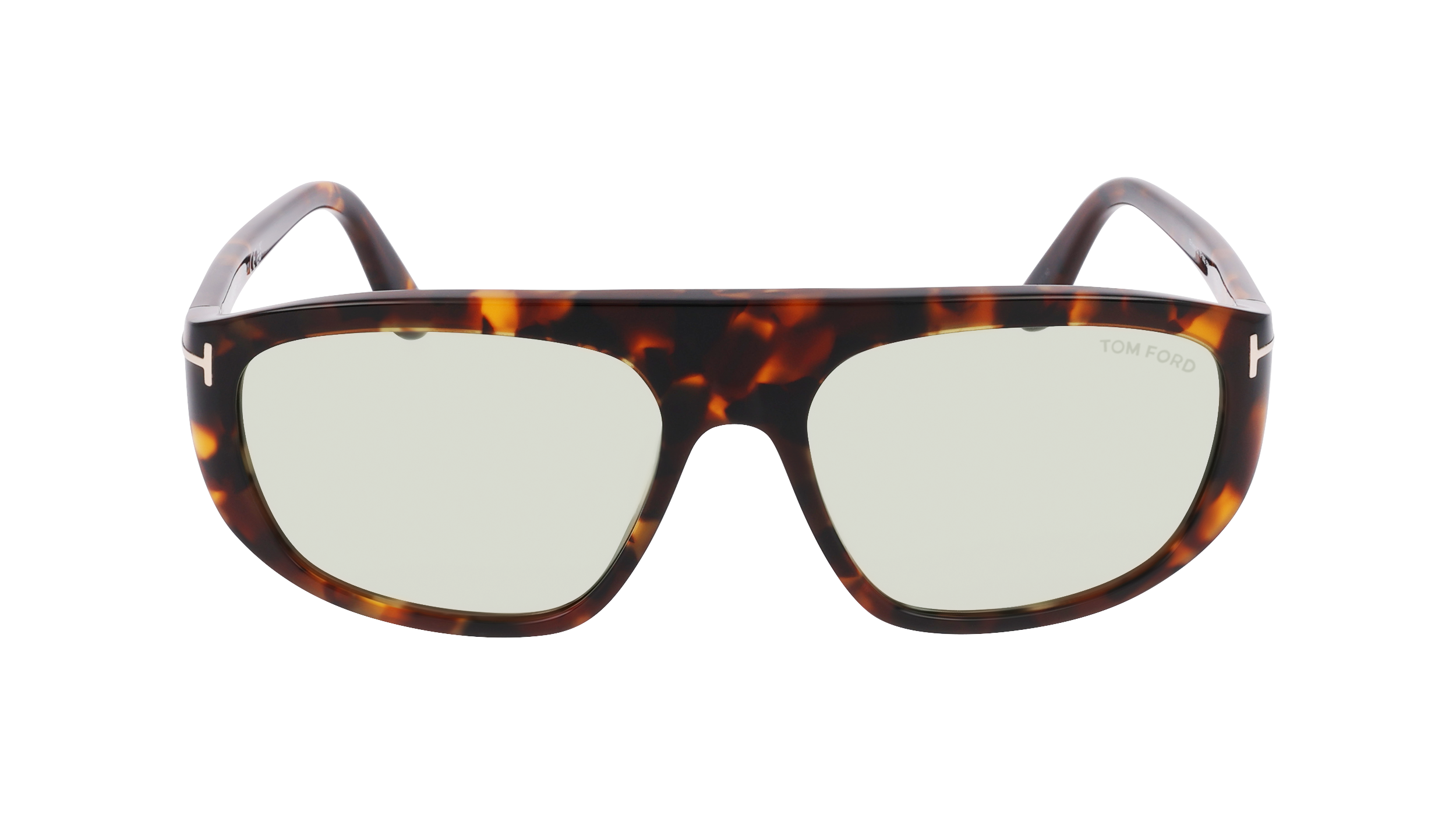 Tom Ford Edward02 FT1002 01J Sunglasses - Black Frame, Roviex Lenses Tom Ford Edward Roviex Browline Unisex Sunglasses FT1002 01J  main image 4
