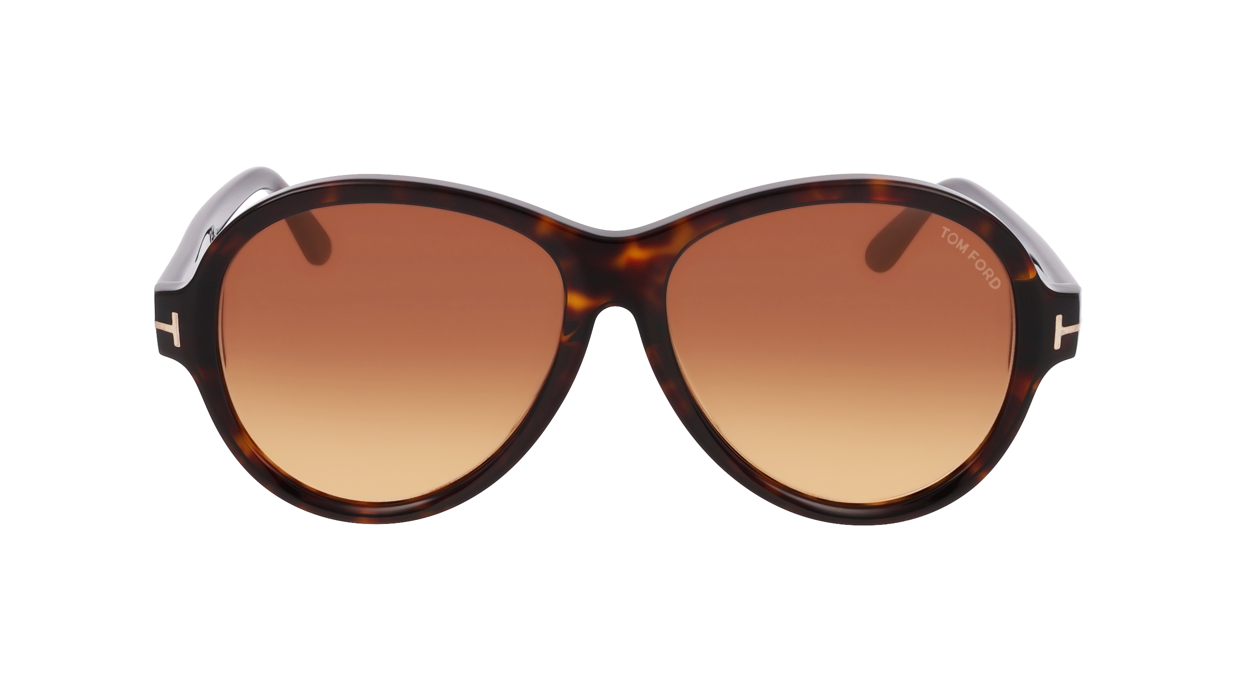 Tom Ford Camryn FT1033 52F Aviator Sunglasses - Dark Havana/Brown Tom Ford Sunglasses KAYA FT-1082-S 52F main image 4