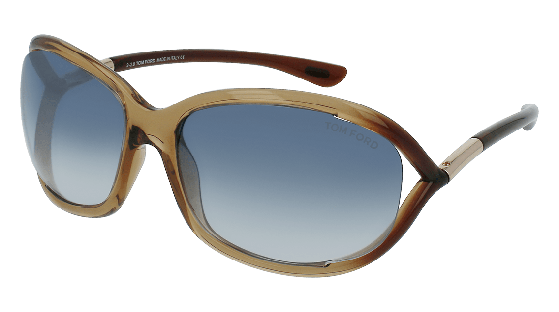 Tom Ford FT 0008 FT0008 Jennifer Sunglasses | Designer Glasses display picture 1
