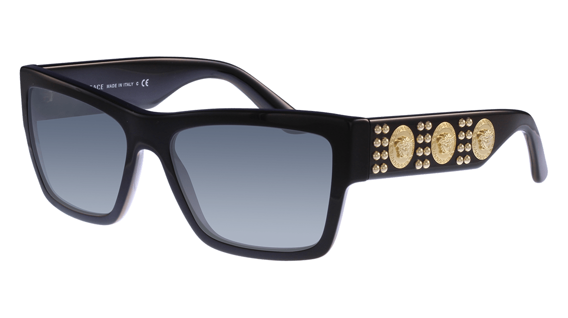 Versace VE4447 Sunglasses GB1/87 Black