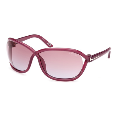 thumbnail image 2 of Tom Ford Fernanda Women's Cutaway Butterfly Wrap Sunglasses | FT1069 Acetate Made In Italy 2 of 6