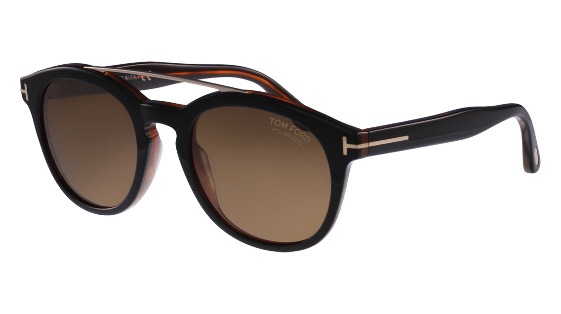 Tom Ford Sunglasses 0515 Newman 05H Black Brown Polarized 
